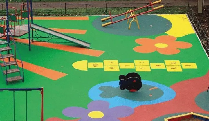 Можно ли нанести рисунок на резиновое покрытие?